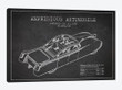 Amphibious Automobile Patent Sketch (Charcoal) I