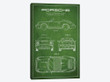 Porsche Corporation Porsche Patent Sketch (Green)