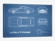 Aston Martin V8 Vantage (Blue)