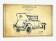 Charles W. McKinley Automobile Patent Sketch (Vintage)