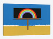 Desert Billboard With Rainbow