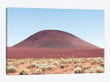 Red Sand Mound In California Desert