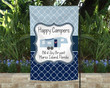 Fifth Wheel Camsite Flag, Happy Campers Flag Personalized