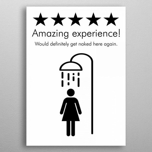 5 STAR Shower Woman Funny