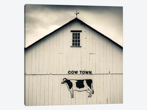 "Cow Town" Barn Signage, Bird-In-Hand, Lancaster County, Pennsylvania Dutch Country, Pennsylvania, USA