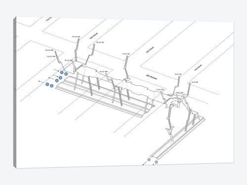 14th Street - 8th Avenue Station 3D Diagram