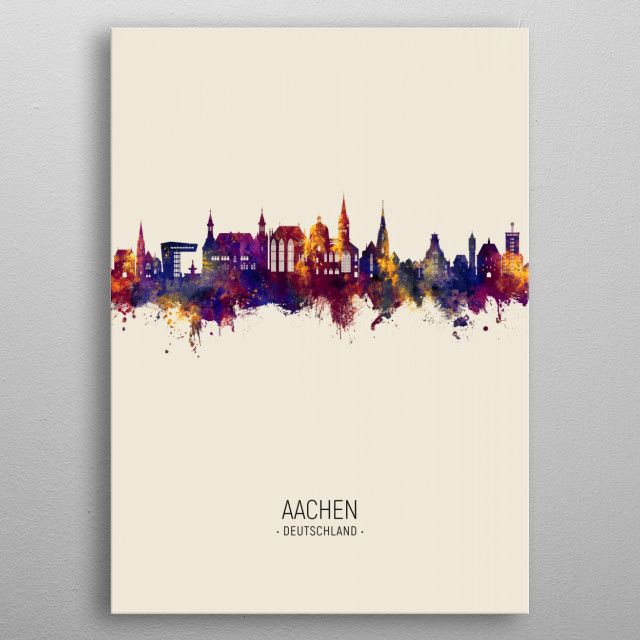 Aachen Skyline Deutschland