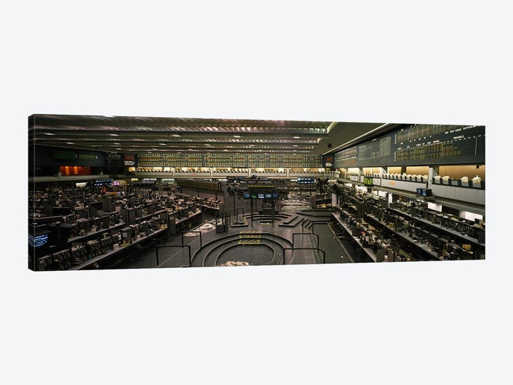 Empty Pits On The Trading Floor After Hours, Chicago Mercantile Exchange, Chicago, Illinois, USA
