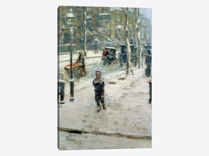 Snow Storm, Fifth Avenue, 1907