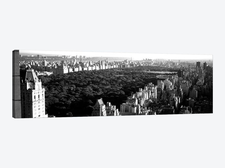 High-Angle View Of Buildings In A City, Central Park, Manhattan, New York City, New York State, USA
