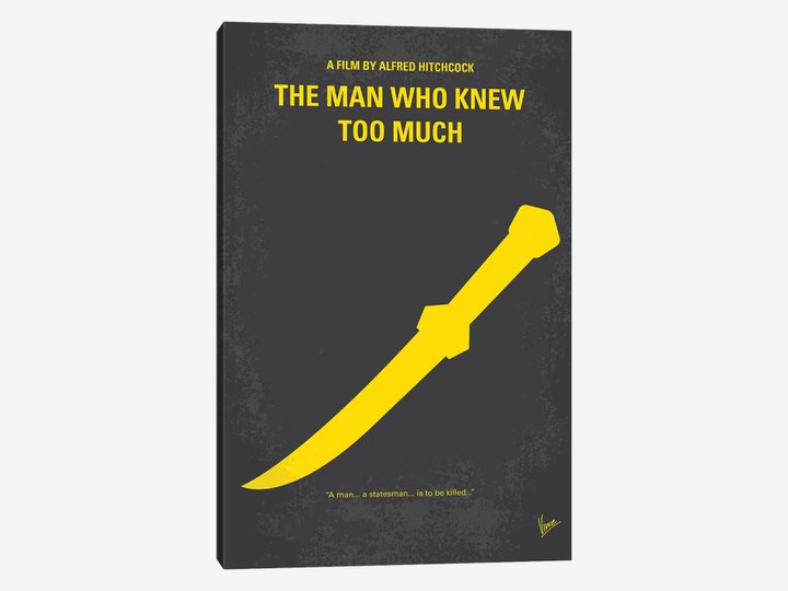 The Man Who Knew Too Much Minimal Movie Poster
