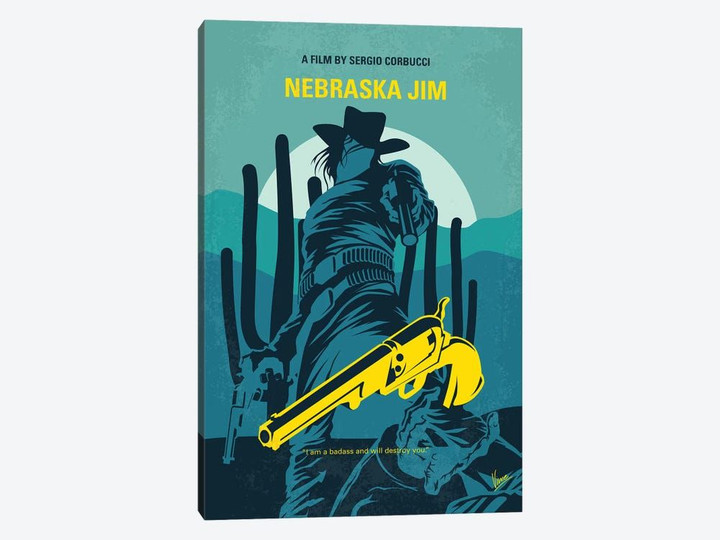 Nebraska Jim Minimal Movie Poster