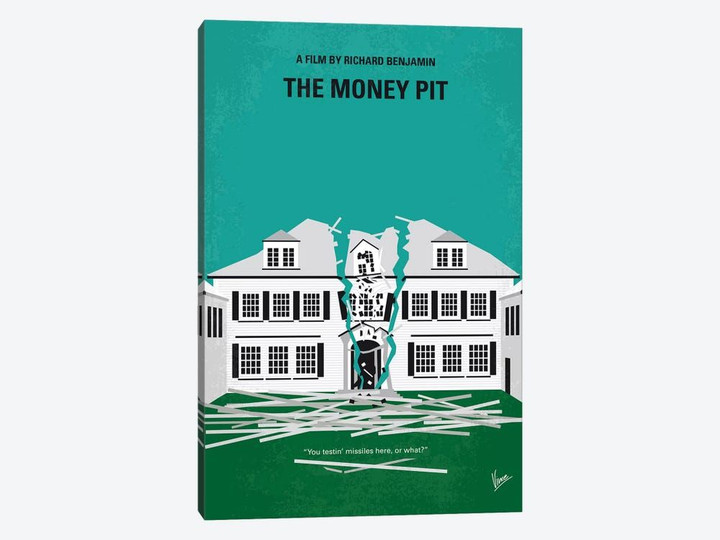The Money Pit Minimal Movie Poster