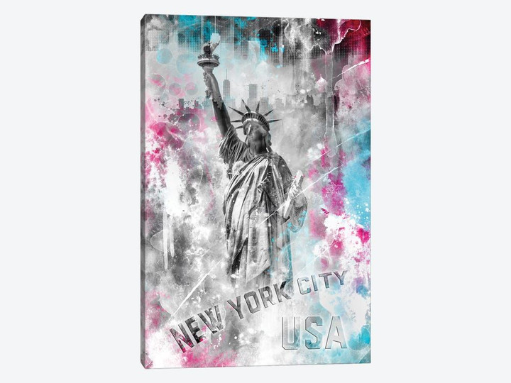 Pop Art Statue Of Liberty