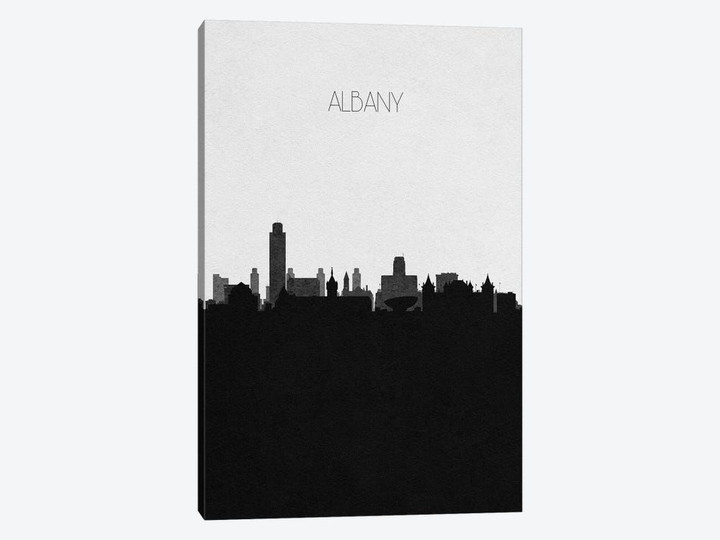Albany, New York City Skyline