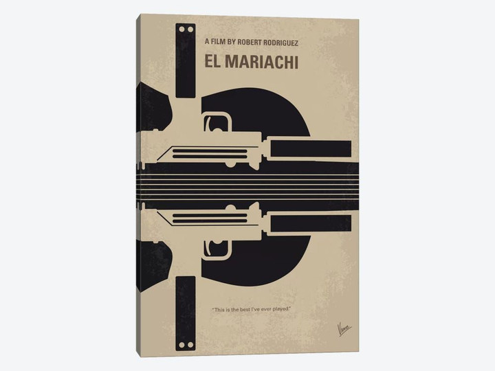 El Mariachi Minimal Movie Poster