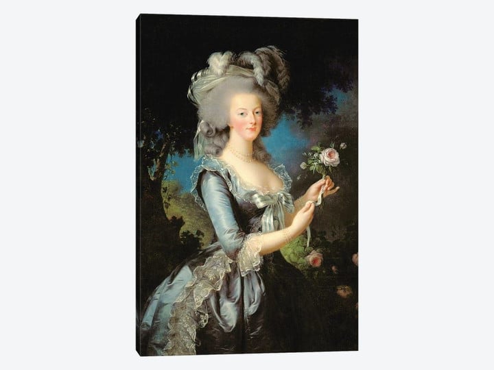 Marie Antoinette With A Rose, 1783