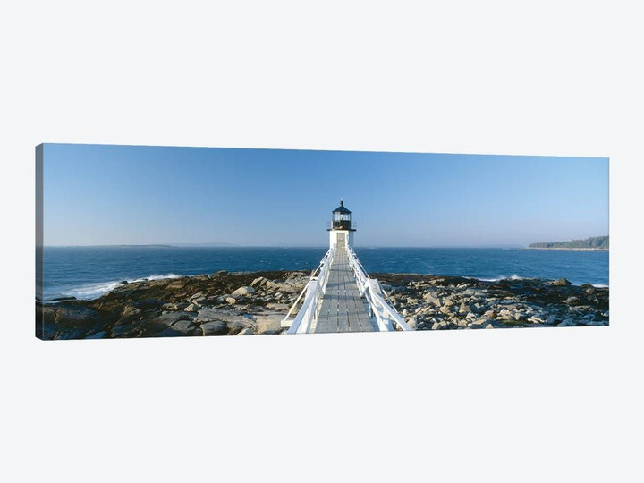 Marshall Point Lighthouse, Port Clyde, St. George, Knox County, Maine, USA