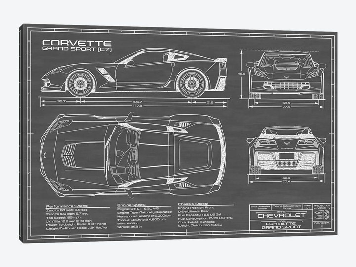 Corvette (C7) Grand Sport Black