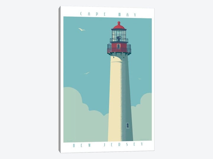 Cape May Lighthouse Travel Poster