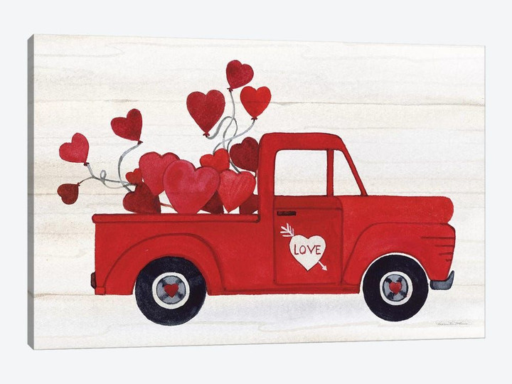 Rustic Valentine Truck