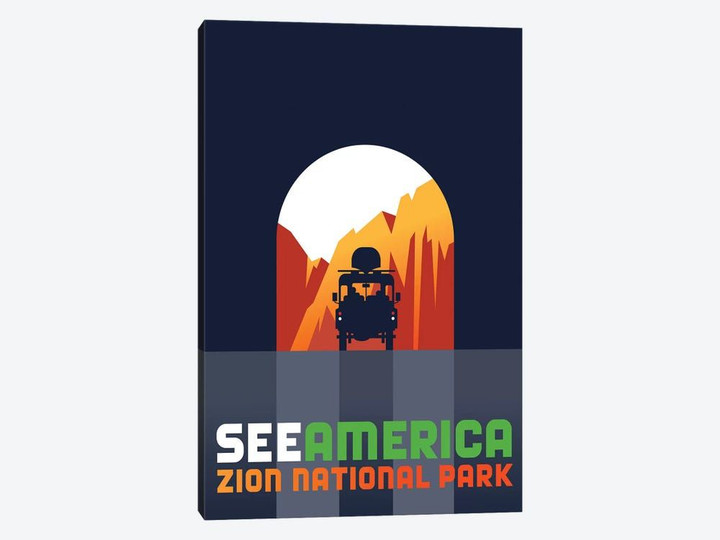 Zion National Park By Luis Prado