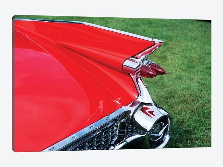 1959 Cadillac Tail Fin And Tail Light