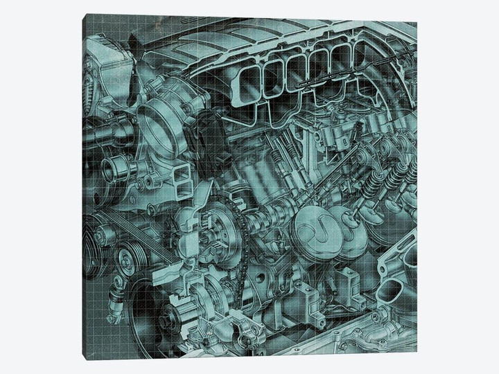 Engine Block Blueprint