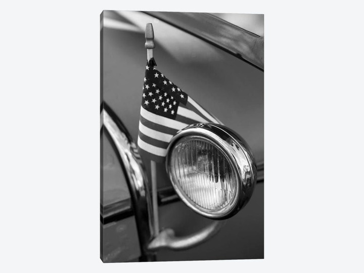 American Classic Car Black And White XXIV