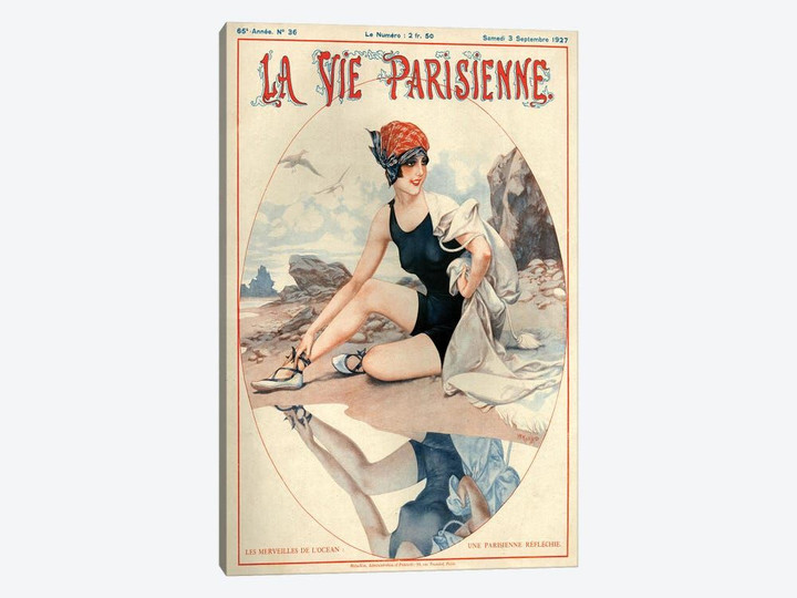 1927 La Vie Parisienne Magazine Cover
