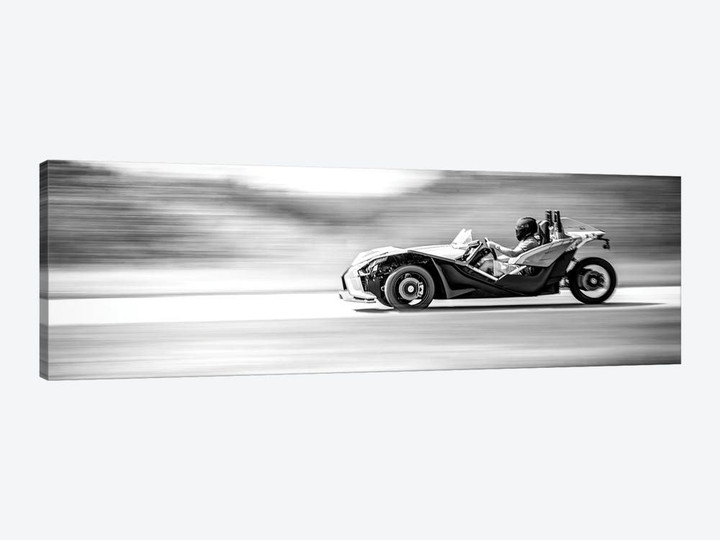 Polaris Slingshot On The Track In Motion