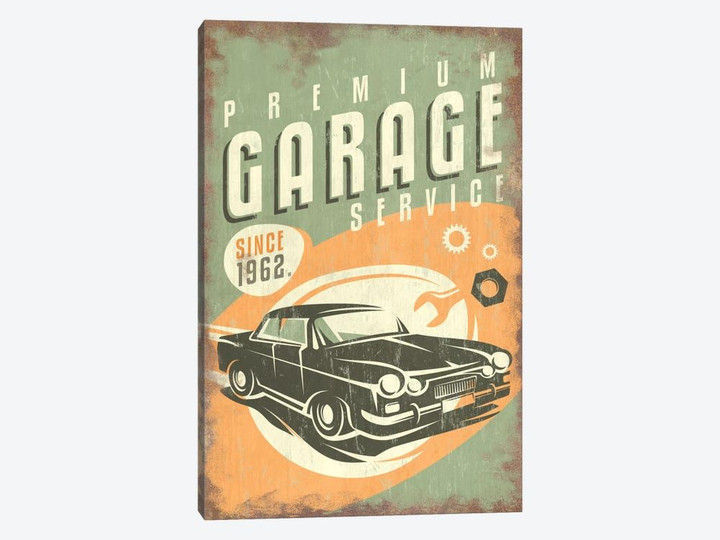 Premium Garage Service Sign