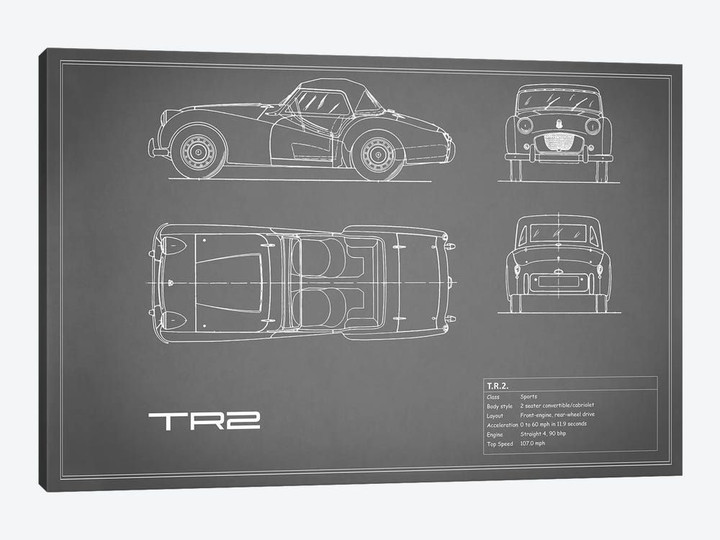 Triumph TR2 (Grey)