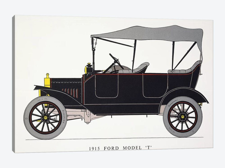 Auto: Model T Ford, 1915