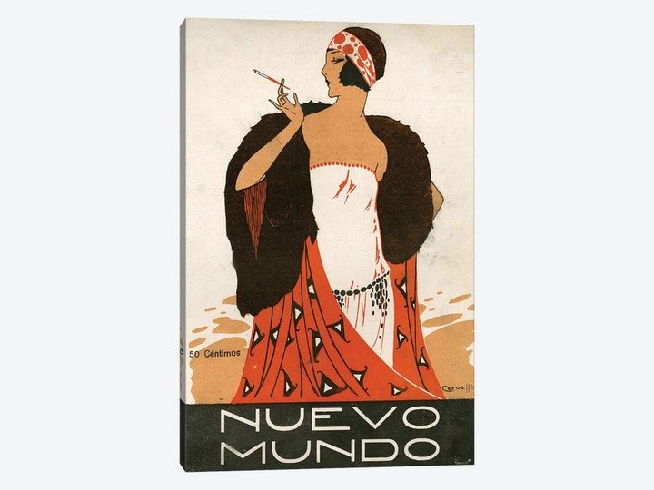1923 Nuevo Mundo Magazine Cover