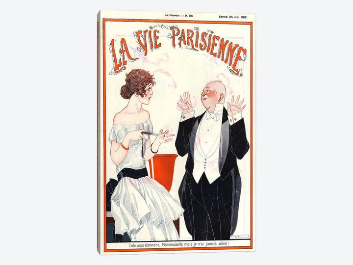 1921 La Vie Parisienne Magazine Cover