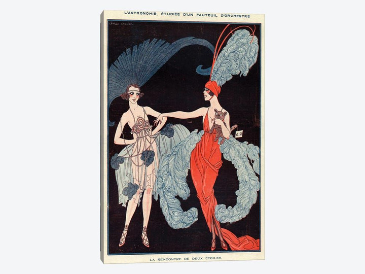 1918 La Vie Parisienne Magazine Plate