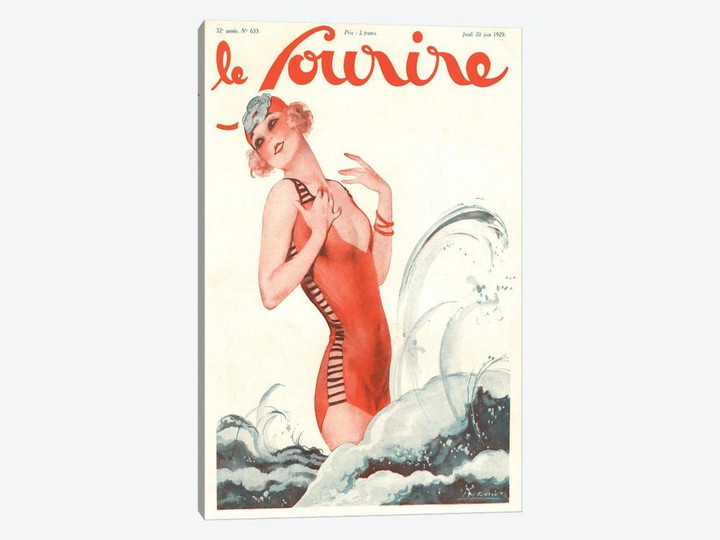1928 Le Sourire Magazine Cover