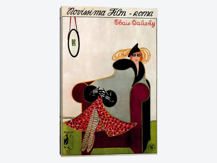 Novissima Film (Roma) Advertising Vintage Poster