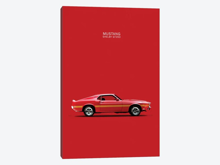 1969 Ford Mustang Shelby GT350 (Red)