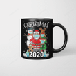Christmas 2020 - Santa Claus and Friends wearing Mask Mugs