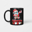 Christmas 2020 Quarantine Dabbing Santa Family Matching Mugs