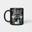 Funny Christmas 2020 Elf - What the Elf Happened to 2020 Long Sleeve Mugs