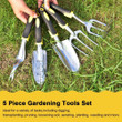 Garden Tool Set 5 Pieces