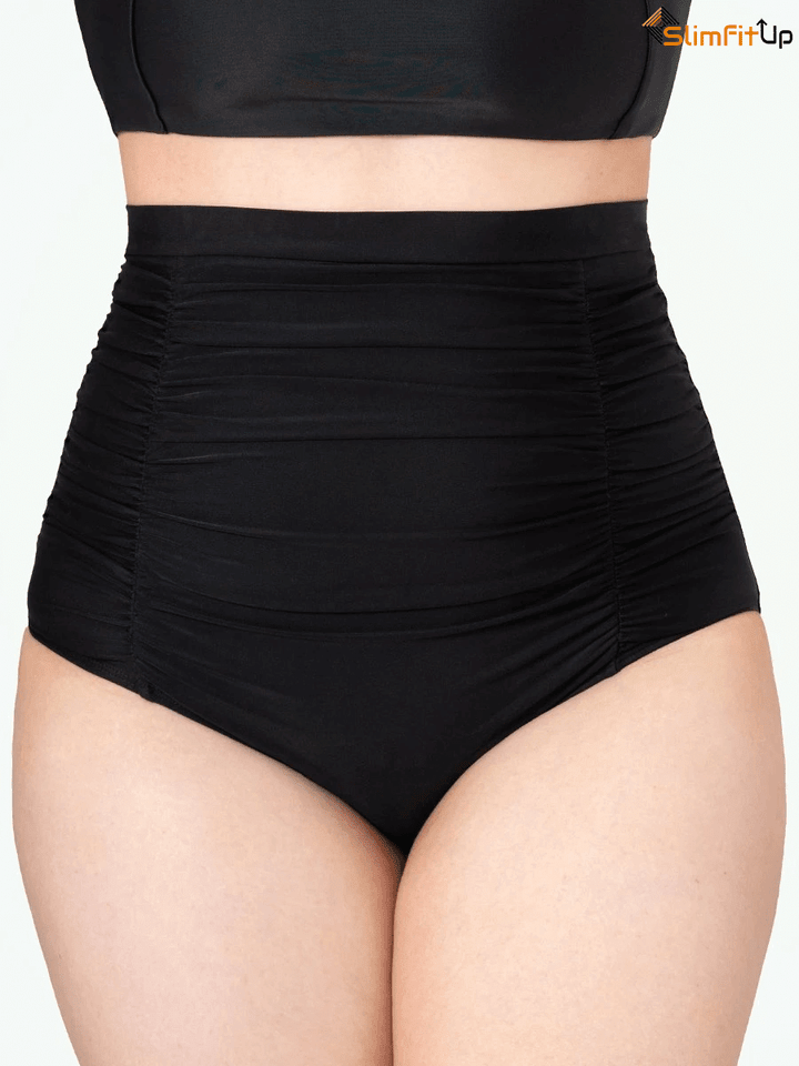 SlimfitUp™ High-Waisted Control Bikini Bottom