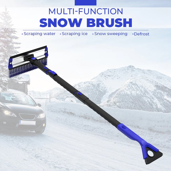 4-in-1 Extendable Snow Brush