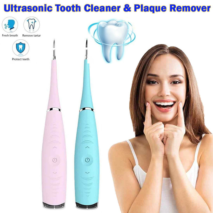 Ultrasonic Tooth Cleaner & Plaque Remover