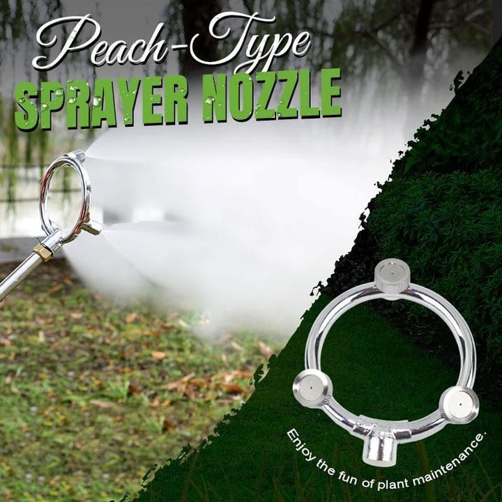 Peach-Type Sprayer Nozzle