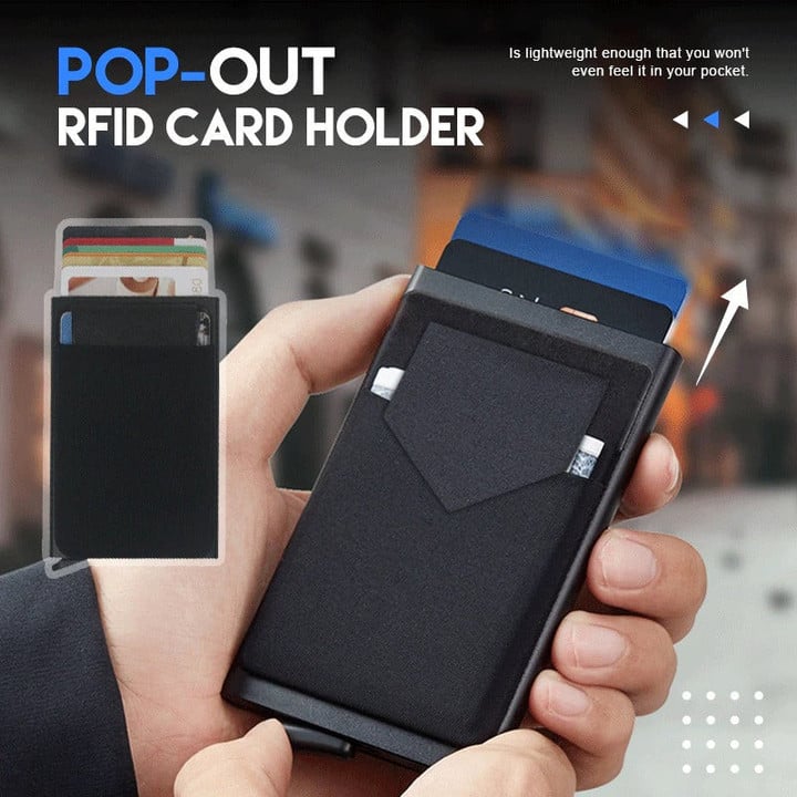 SMART AUTOMATIC POP-UP RFID BANK CARD BOX