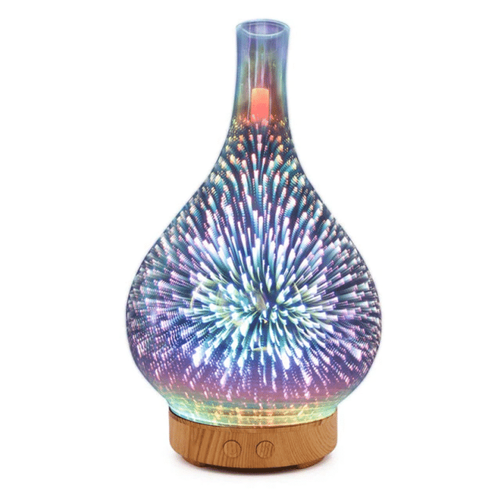 3D Fireworks Humidifier & Oil Diffuser